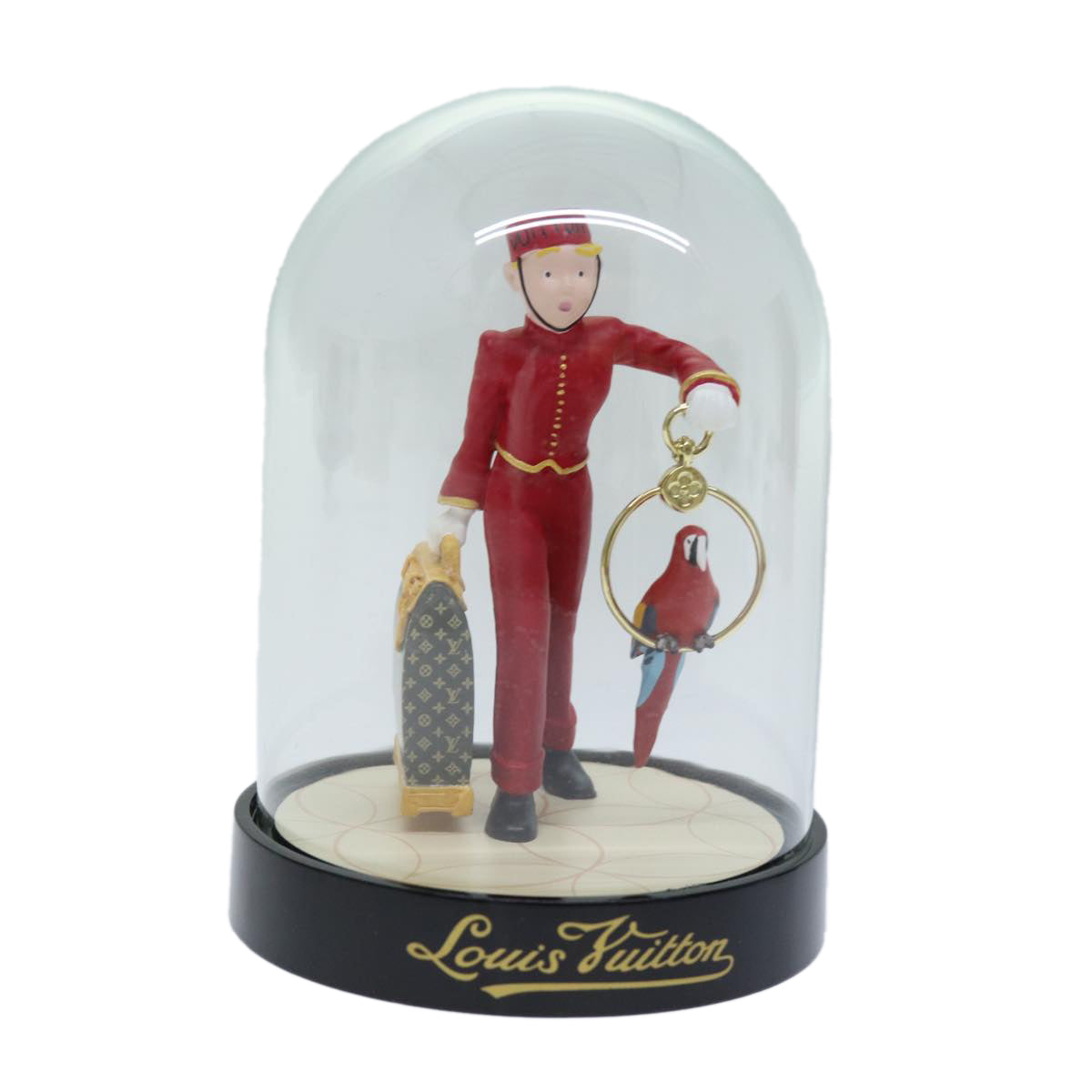 LOUIS VUITTON Bellboy Snow Globe Clear M99551 LV Auth 75263