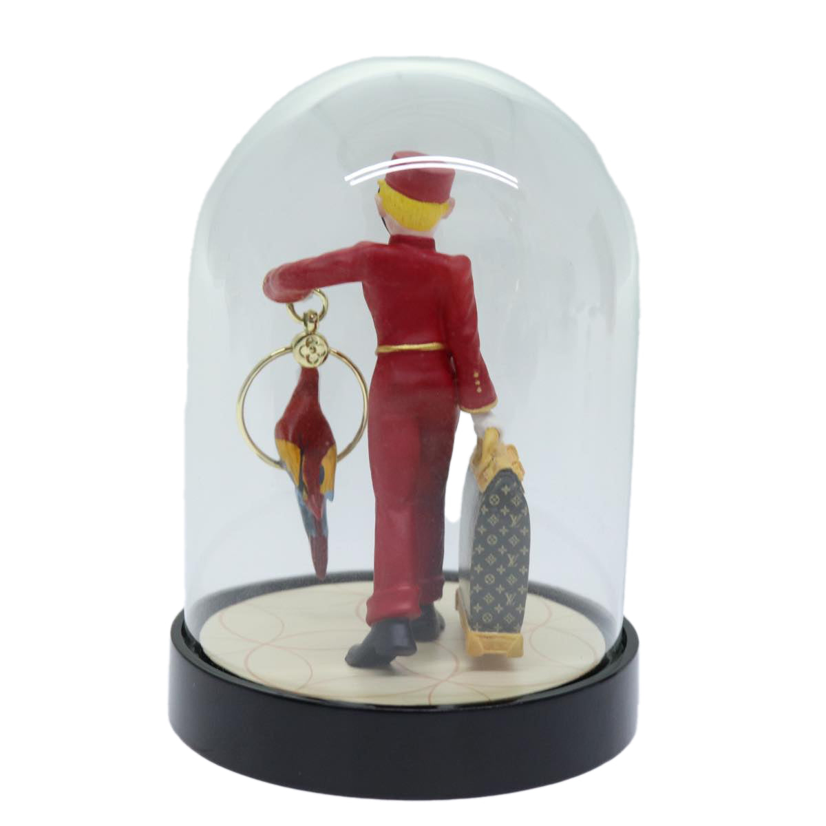 LOUIS VUITTON Bellboy Snow Globe Clear M99551 LV Auth 75263