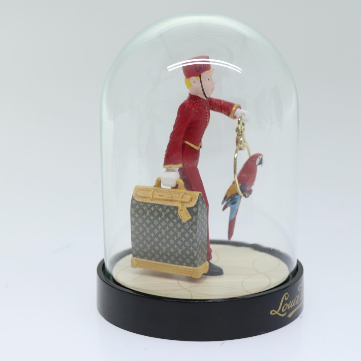 LOUIS VUITTON Bellboy Snow Globe Clear M99551 LV Auth 75263