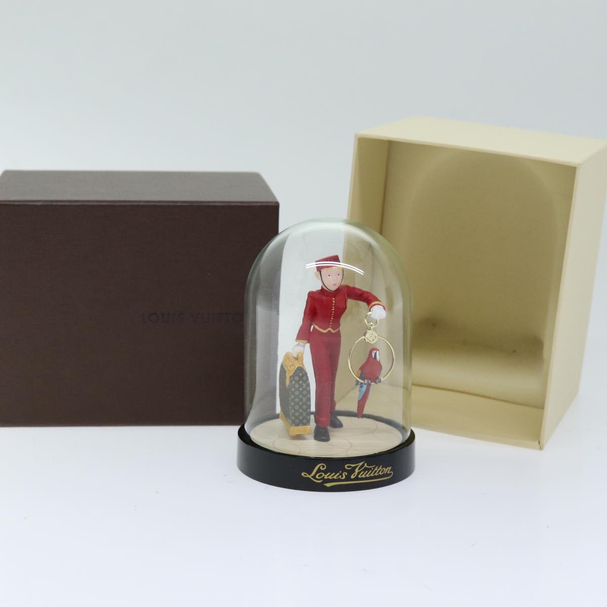 LOUIS VUITTON Bellboy Snow Globe Clear M99551 LV Auth 75263