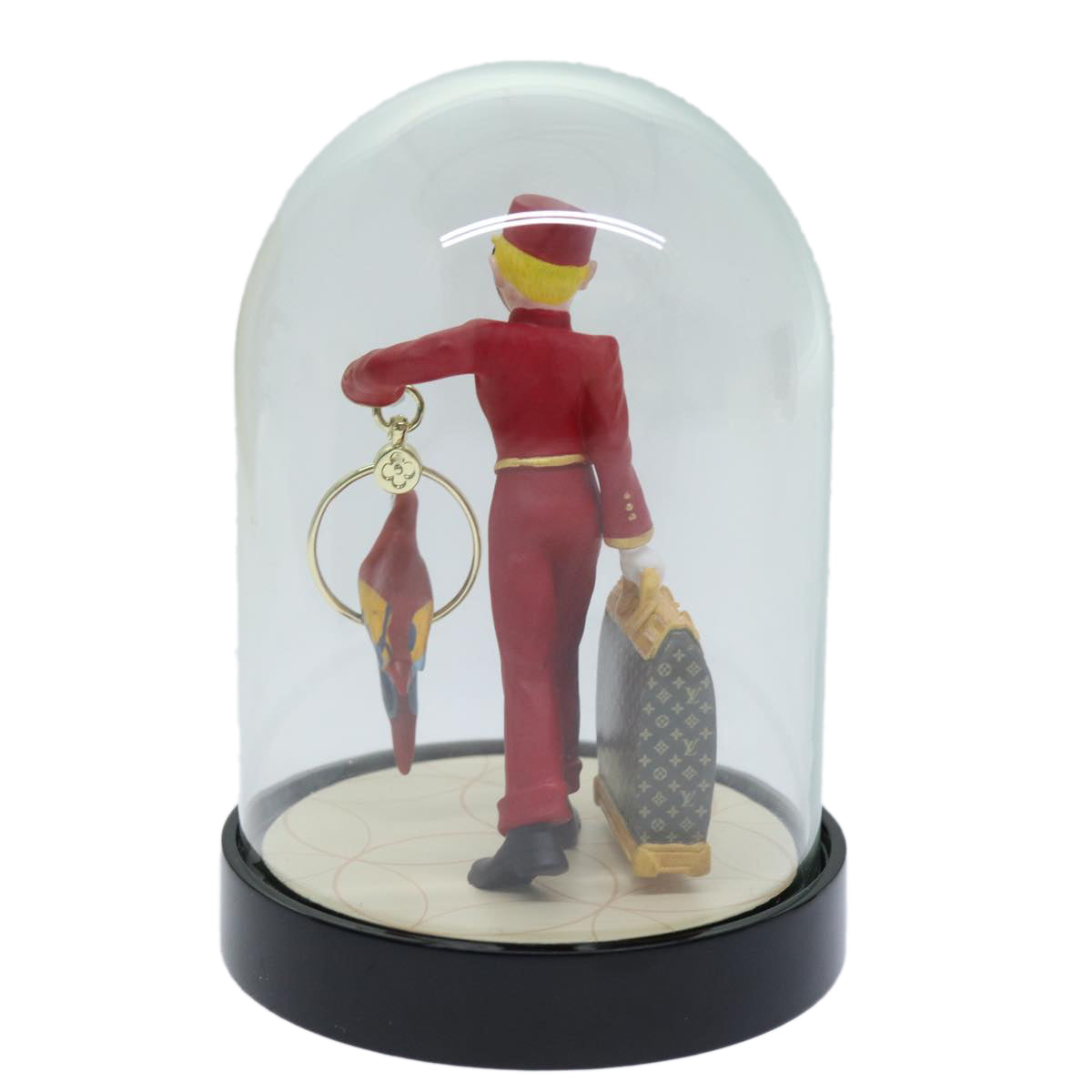 LOUIS VUITTON Bellboy Snow Globe Clear M99551 LV Auth 75264