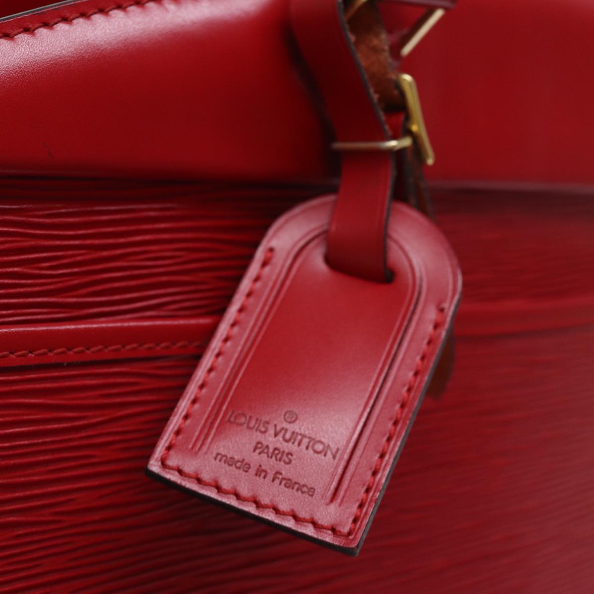 LOUIS VUITTON Epi Riviera Hand Bag Red M48187 LV Auth 75273