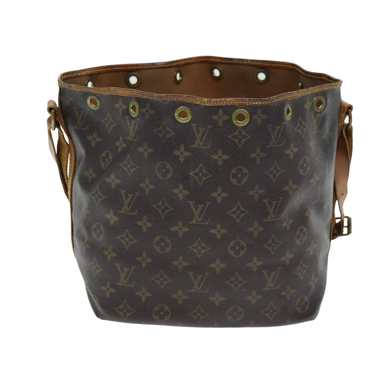 LOUIS VUITTON Monogram Petit Noe Shoulder Bag M42226 LV Auth 75294 - 0