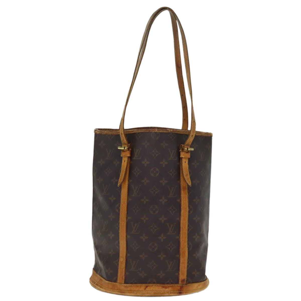 LOUIS VUITTON Monogram Bucket GM Shoulder Bag M42236 LV Auth 75296