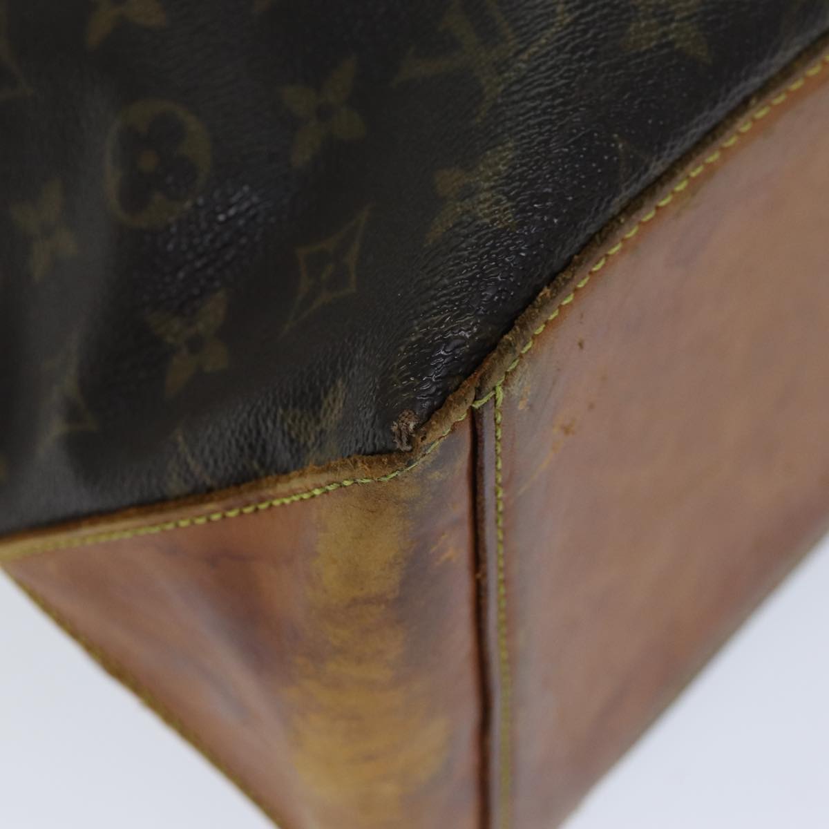 LOUIS VUITTON Monogram Cabas Mezzo Tote Bag M51151 LV Auth 75298