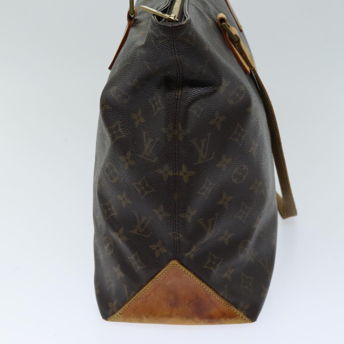 LOUIS VUITTON Monogram Cabas Mezzo Tote Bag M51151 LV Auth 75298