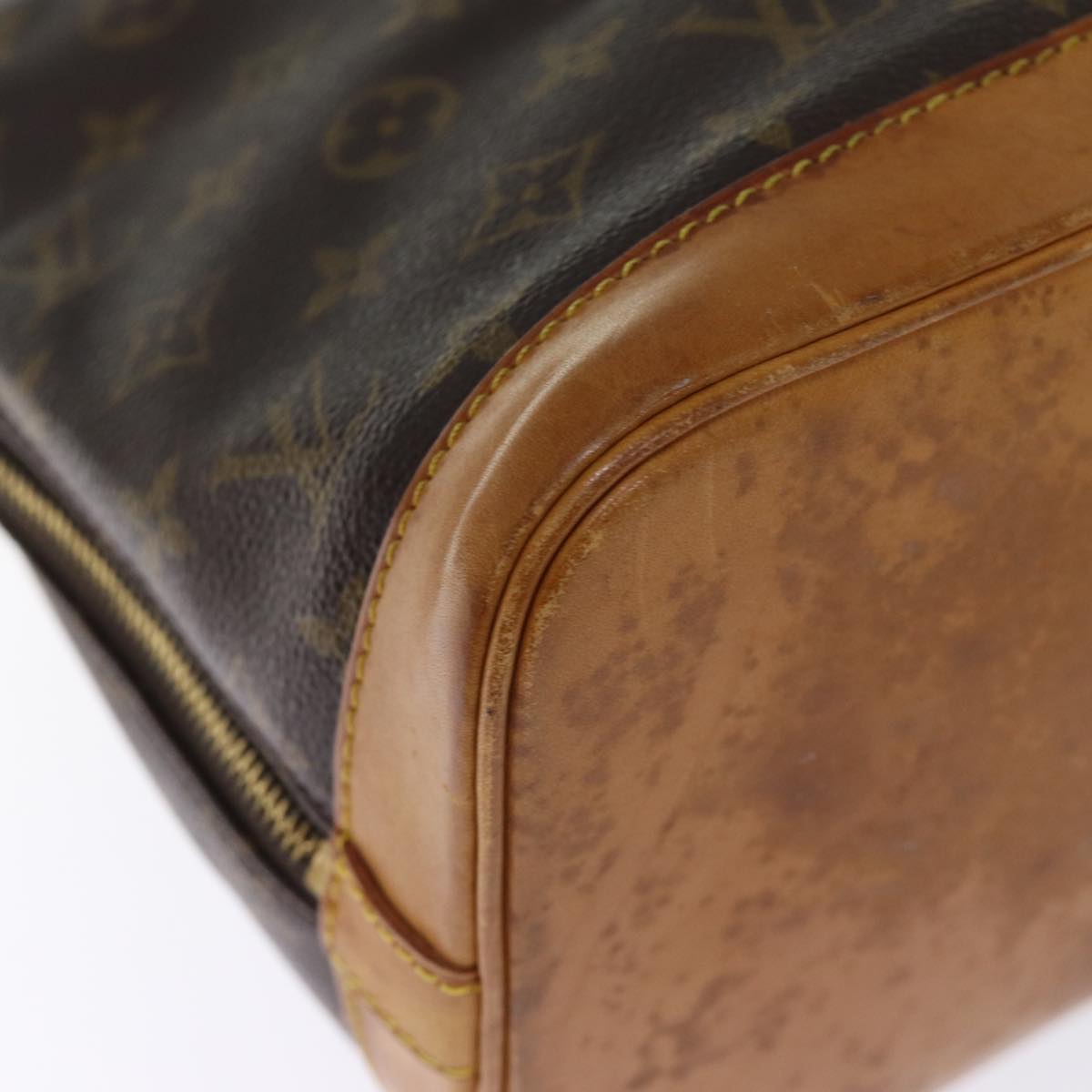 LOUIS VUITTON Monogram Alma Hand Bag M51130 LV Auth 75304