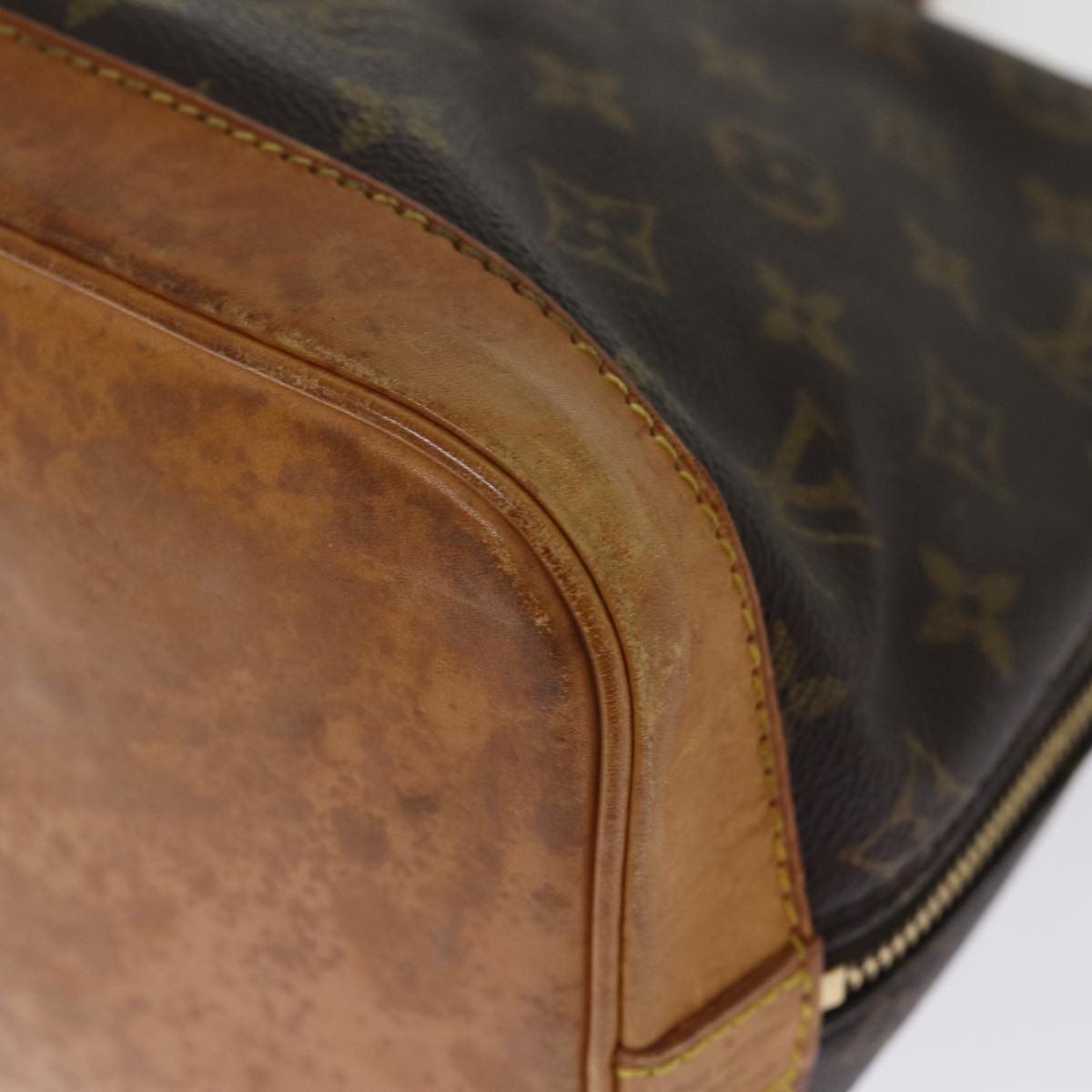 LOUIS VUITTON Monogram Alma Hand Bag M51130 LV Auth 75304