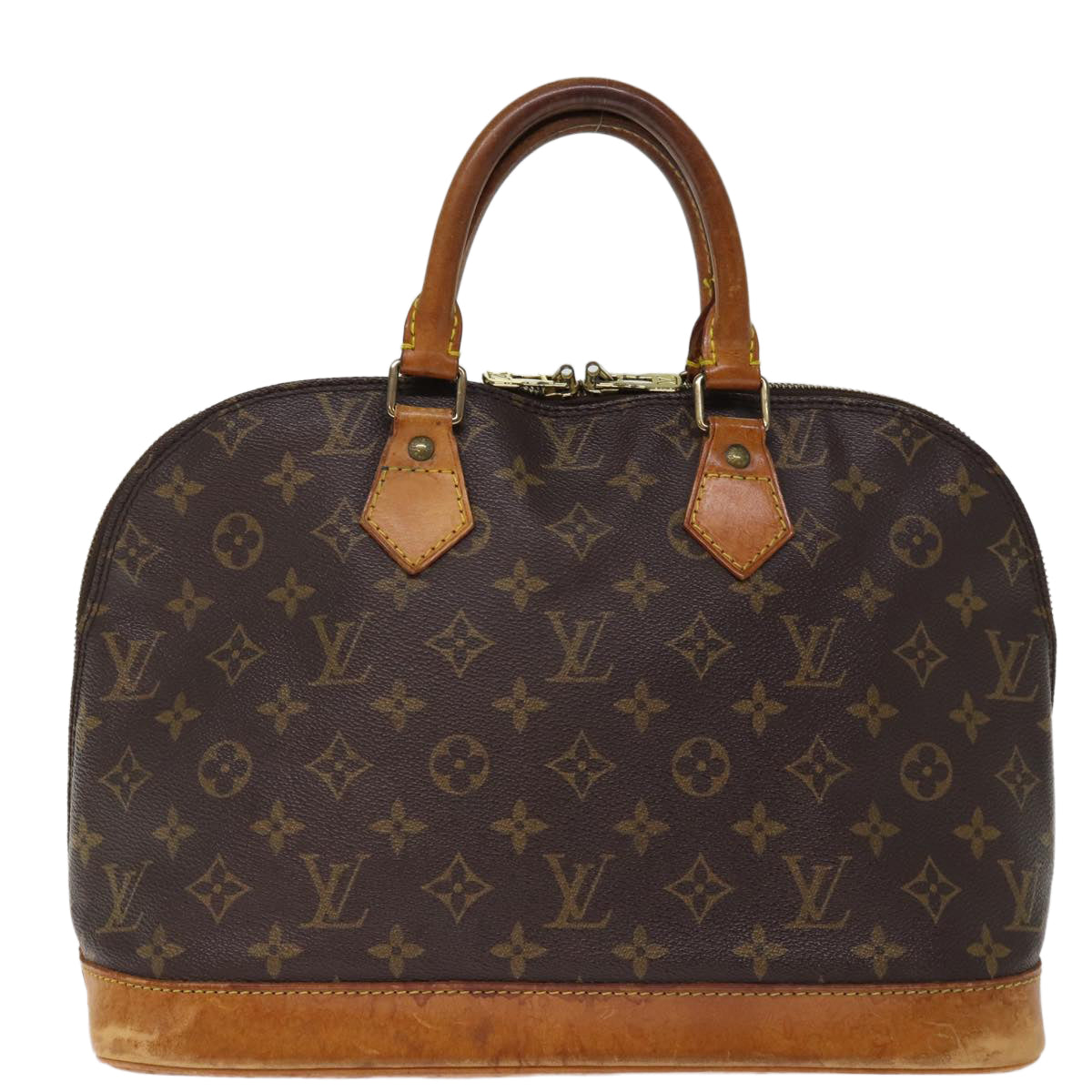 LOUIS VUITTON Monogram Alma Hand Bag M51130 LV Auth 75304