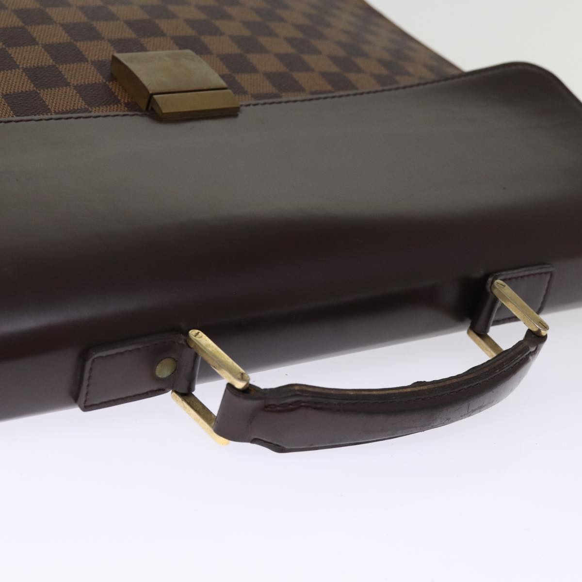 LOUIS VUITTON Damier Ebene Altona GM Hand Bag N53312 LV Auth 75305