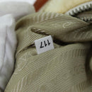 PRADA Tote Bag Nylon Beige Orange Auth 75334-12