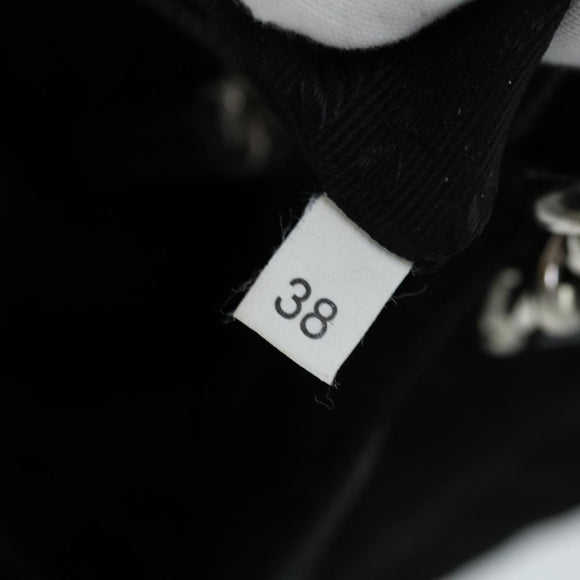 PRADA Tote Bag Nylon Black Auth 75367A