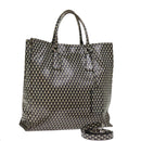 PRADA Tote Bag Safiano leather 2way Black Auth 75371-1