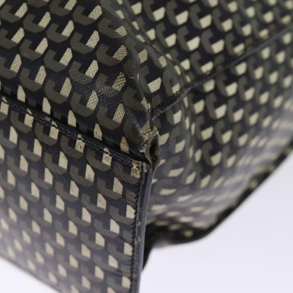 PRADA Tote Bag Safiano leather 2way Black Auth 75371