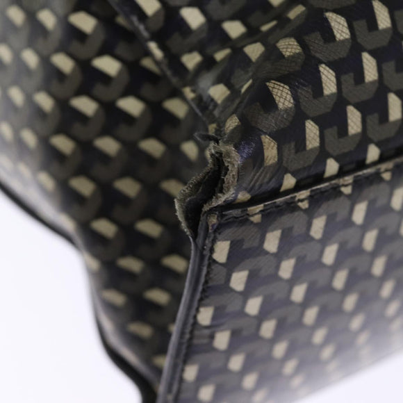 PRADA Tote Bag Safiano leather 2way Black Auth 75371