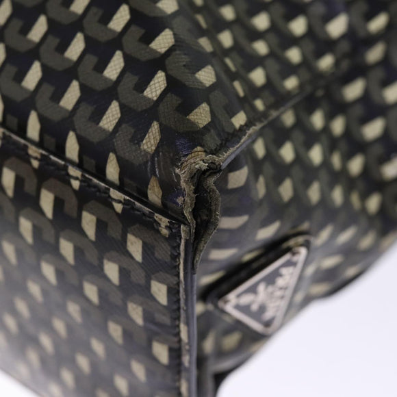 PRADA Tote Bag Safiano leather 2way Black Auth 75371