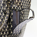 PRADA Tote Bag Safiano leather 2way Black Auth 75371-19