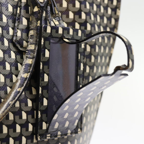 PRADA Tote Bag Safiano leather 2way Black Auth 75371