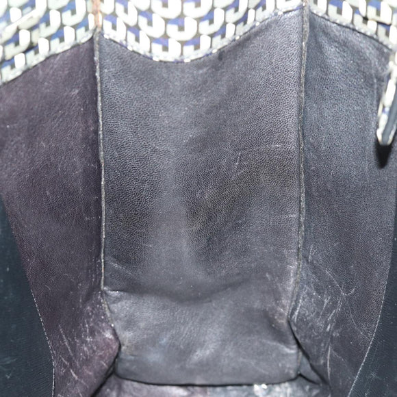 PRADA Tote Bag Safiano leather 2way Black Auth 75371