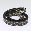 PRADA Tote Bag Safiano leather 2way Black Auth 75371-28