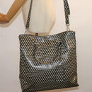 PRADA Tote Bag Safiano leather 2way Black Auth 75371-29