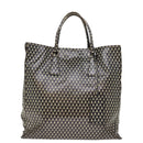PRADA Tote Bag Safiano leather 2way Black Auth 75371-13