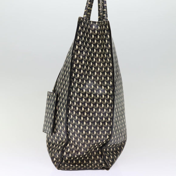 PRADA Tote Bag Safiano leather 2way Black Auth 75371