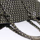 PRADA Tote Bag Safiano leather 2way Black Auth 75371-14