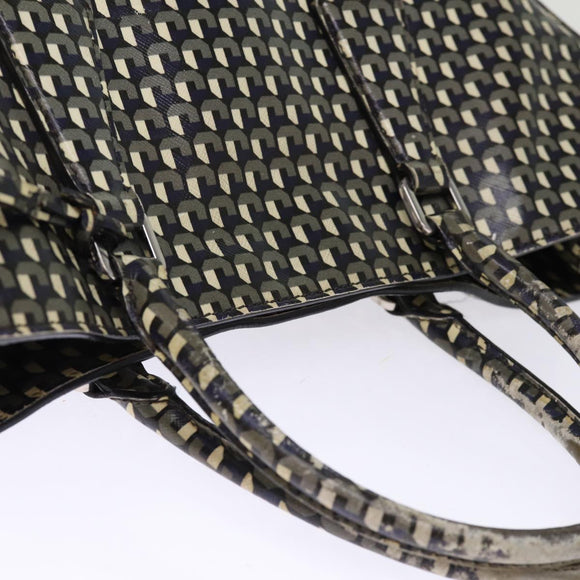 PRADA Tote Bag Safiano leather 2way Black Auth 75371