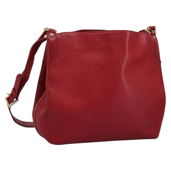 LOUIS VUITTON Epi Mandala MM Shoulder Bag Red M5889E LV Auth 75384