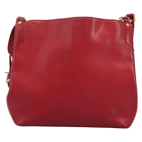 LOUIS VUITTON Epi Mandala MM Shoulder Bag Red M5889E LV Auth 75384