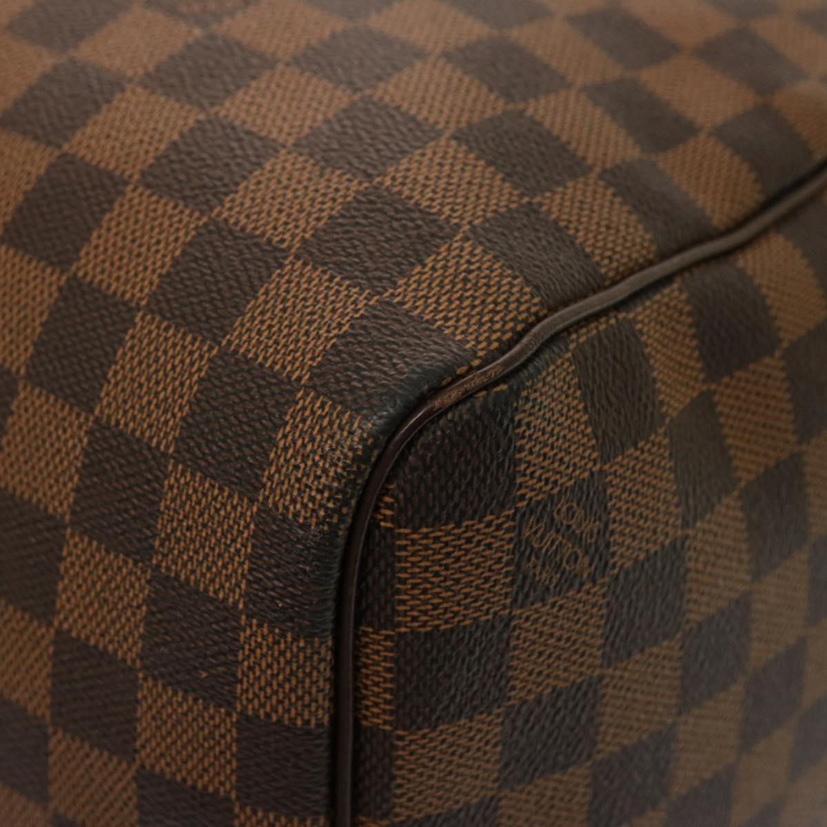 LOUIS VUITTON Damier Ebene Keepall 50 Boston Bag N41427 LV Auth 75392A