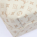 LOUIS VUITTON Monogram Dune Atlantis GM Tote Bag White M24409 LV Auth 75395S-15