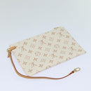 LOUIS VUITTON Monogram Dune Atlantis GM Tote Bag White M24409 LV Auth 75395S-25