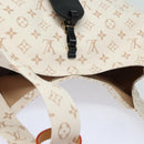LOUIS VUITTON Monogram Dune Atlantis GM Tote Bag White M24409 LV Auth 75395S-6
