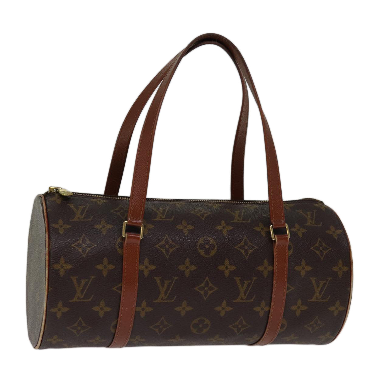 LOUIS VUITTON Monogram Papillon 30 Hand Bag M51385 LV Auth 75402