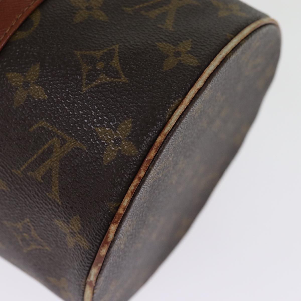 LOUIS VUITTON Monogram Papillon 30 Hand Bag M51385 LV Auth 75402