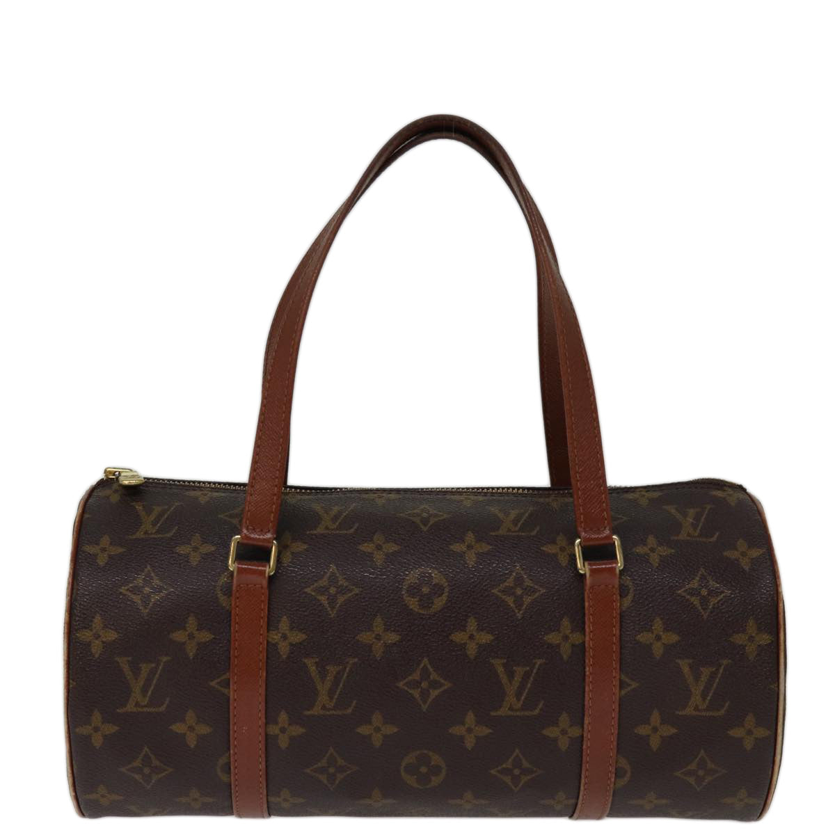 LOUIS VUITTON Monogram Papillon 30 Hand Bag M51385 LV Auth 75402