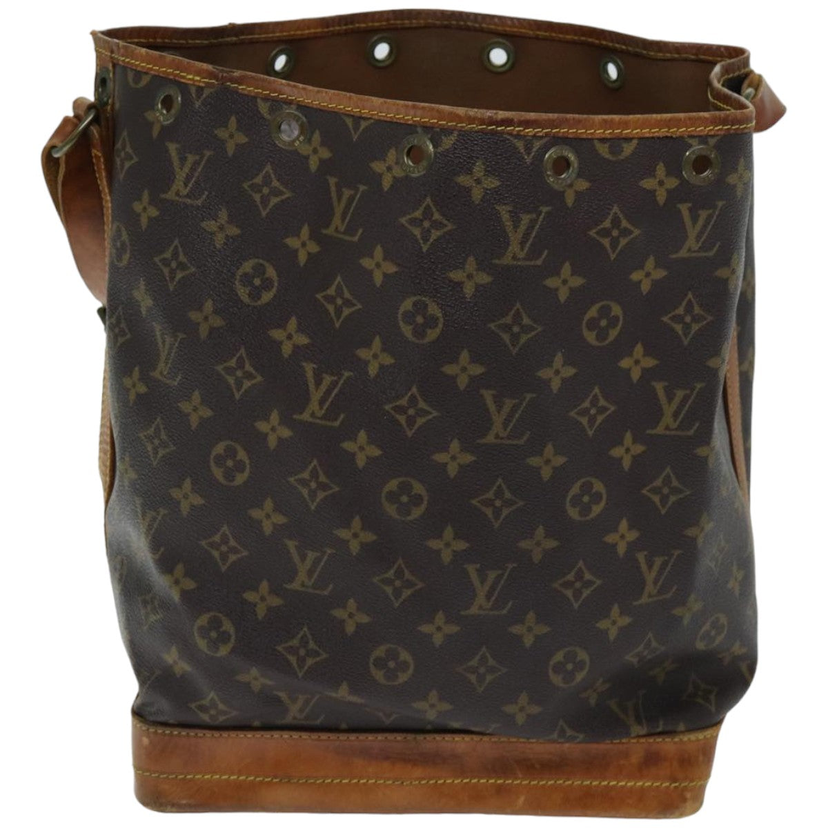 LOUIS VUITTON Monogram Noe Shoulder Bag M42224 LV Auth 75416