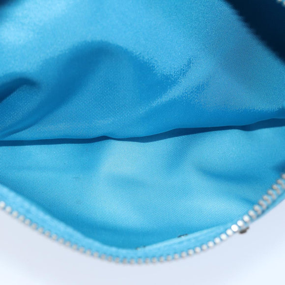 PRADA Shoulder Bag Nylon Light Blue Auth 75426V