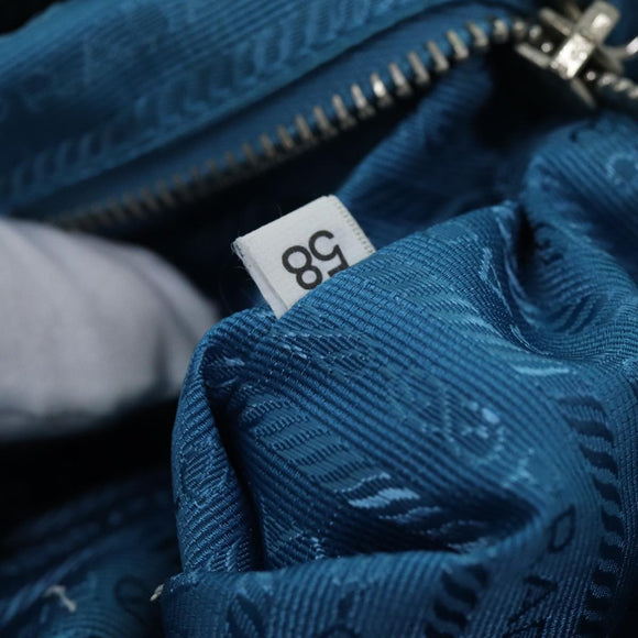 PRADA Shoulder Bag Nylon Light Blue Auth 75426V
