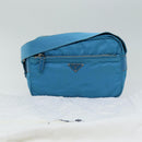 PRADA Shoulder Bag Nylon Light Blue Auth 75426V-12