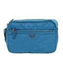 PRADA Shoulder Bag Nylon Light Blue Auth 75426V-13