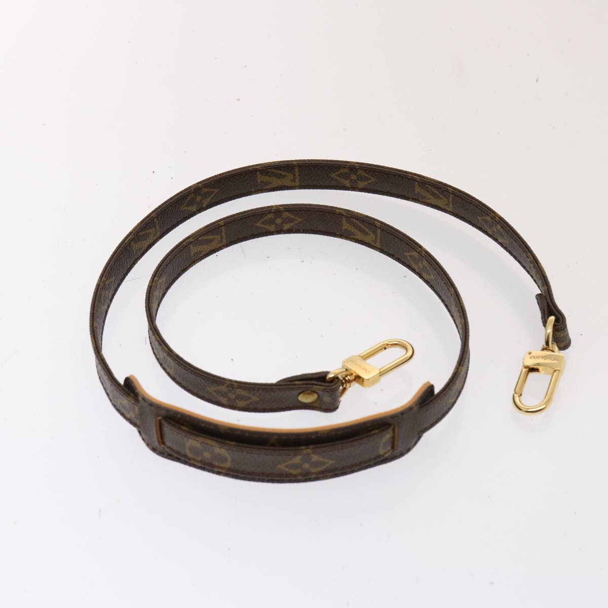 LOUIS VUITTON Monogram Shoulder Strap 35.8"" LV Auth 75435