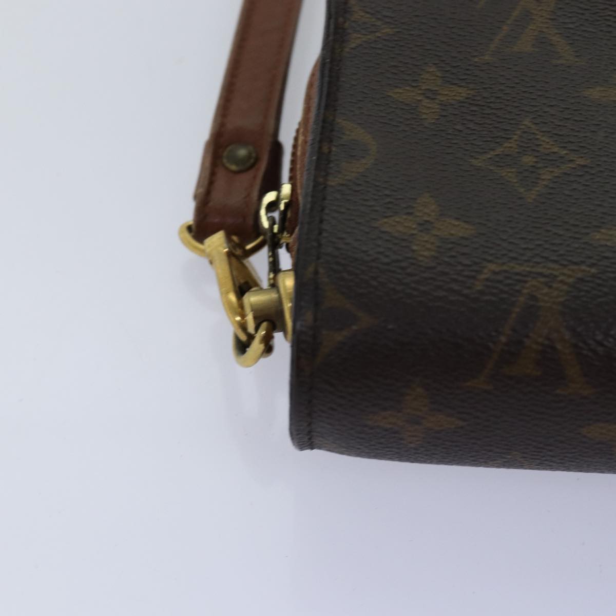 LOUIS VUITTON Monogram Orsay Clutch Bag M51790 LV Auth 75438