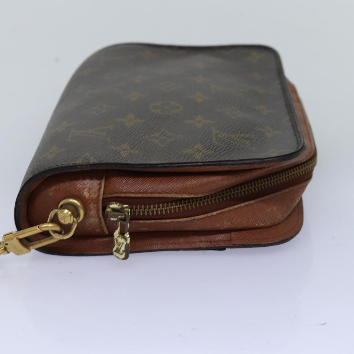 LOUIS VUITTON Monogram Orsay Clutch Bag M51790 LV Auth 75438