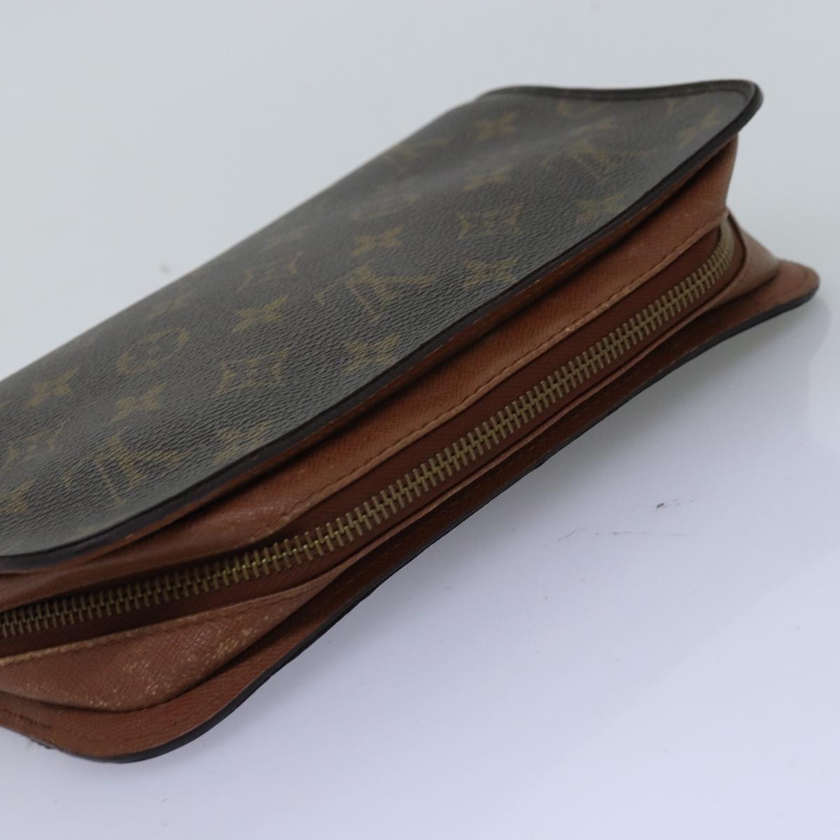 LOUIS VUITTON Monogram Orsay Clutch Bag M51790 LV Auth 75438