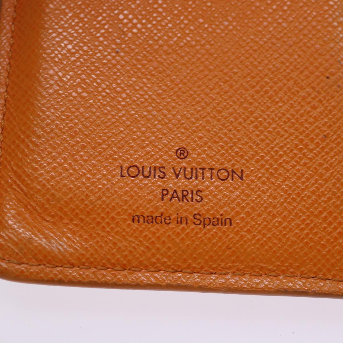 LOUIS VUITTON Epi Agenda PM Day Planner Cover Orange Mandarin R2005H Auth 75445