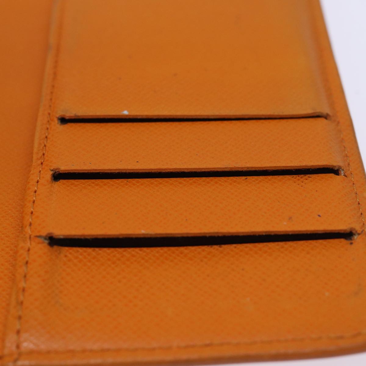 LOUIS VUITTON Epi Agenda PM Day Planner Cover Orange Mandarin R2005H Auth 75445