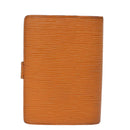 LOUIS VUITTON Epi Agenda PM Day Planner Cover Orange Mandarin R2005H Auth 75445-2